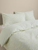 cotton blend sprig bedding set, UK version