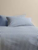 Cotton blend striped bedding set - British product