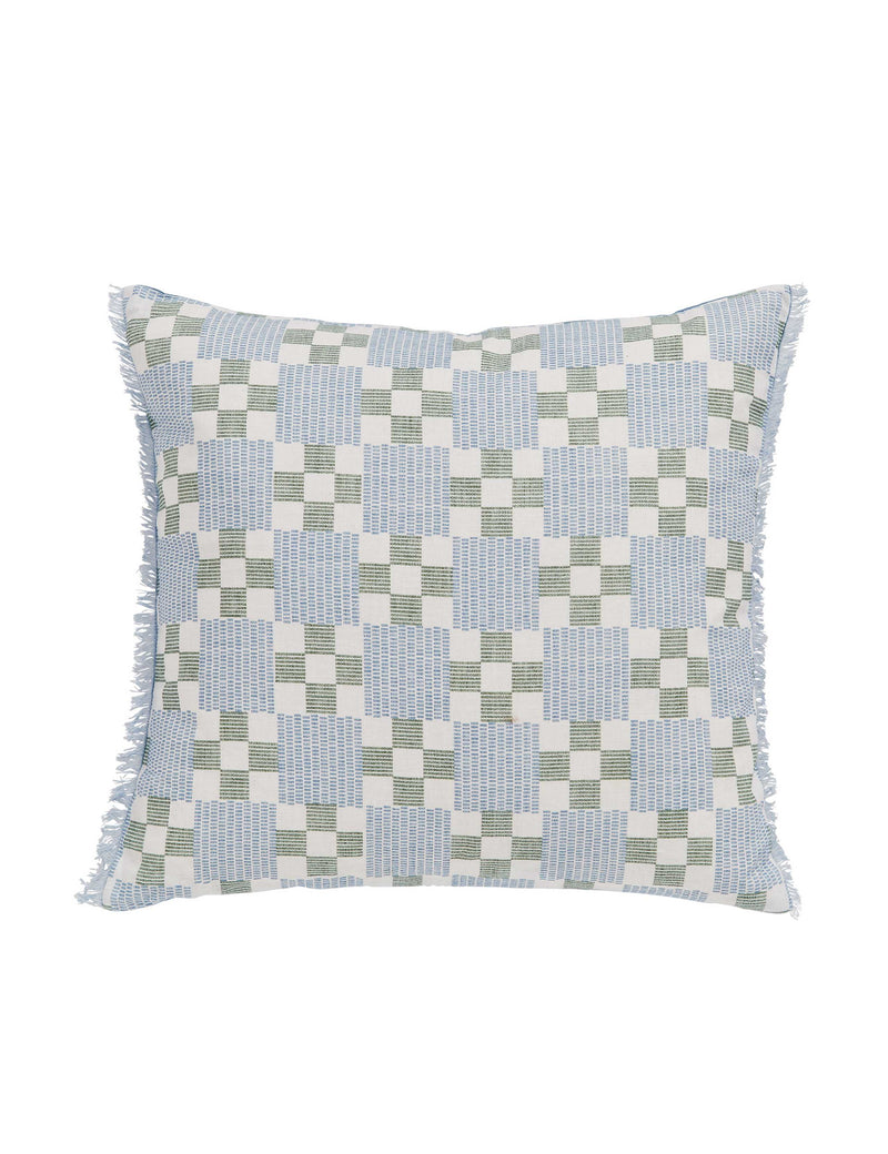 Joules cotton linen Riviera cushion 45cm (British brand)