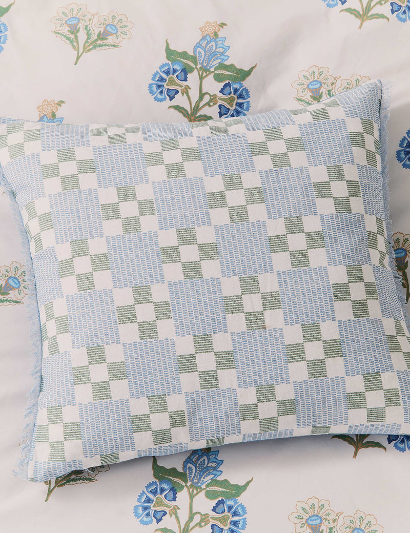 Joules cotton linen Riviera cushion 45cm (British brand)
