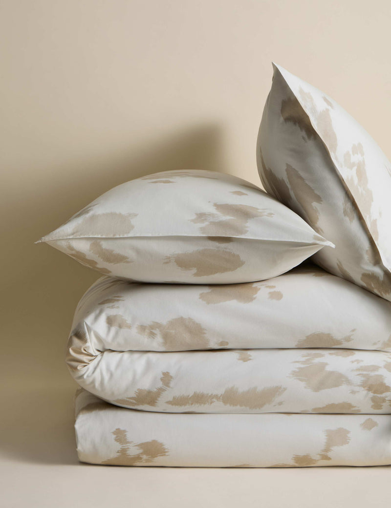 Cotton rich cow print bedding set - British product