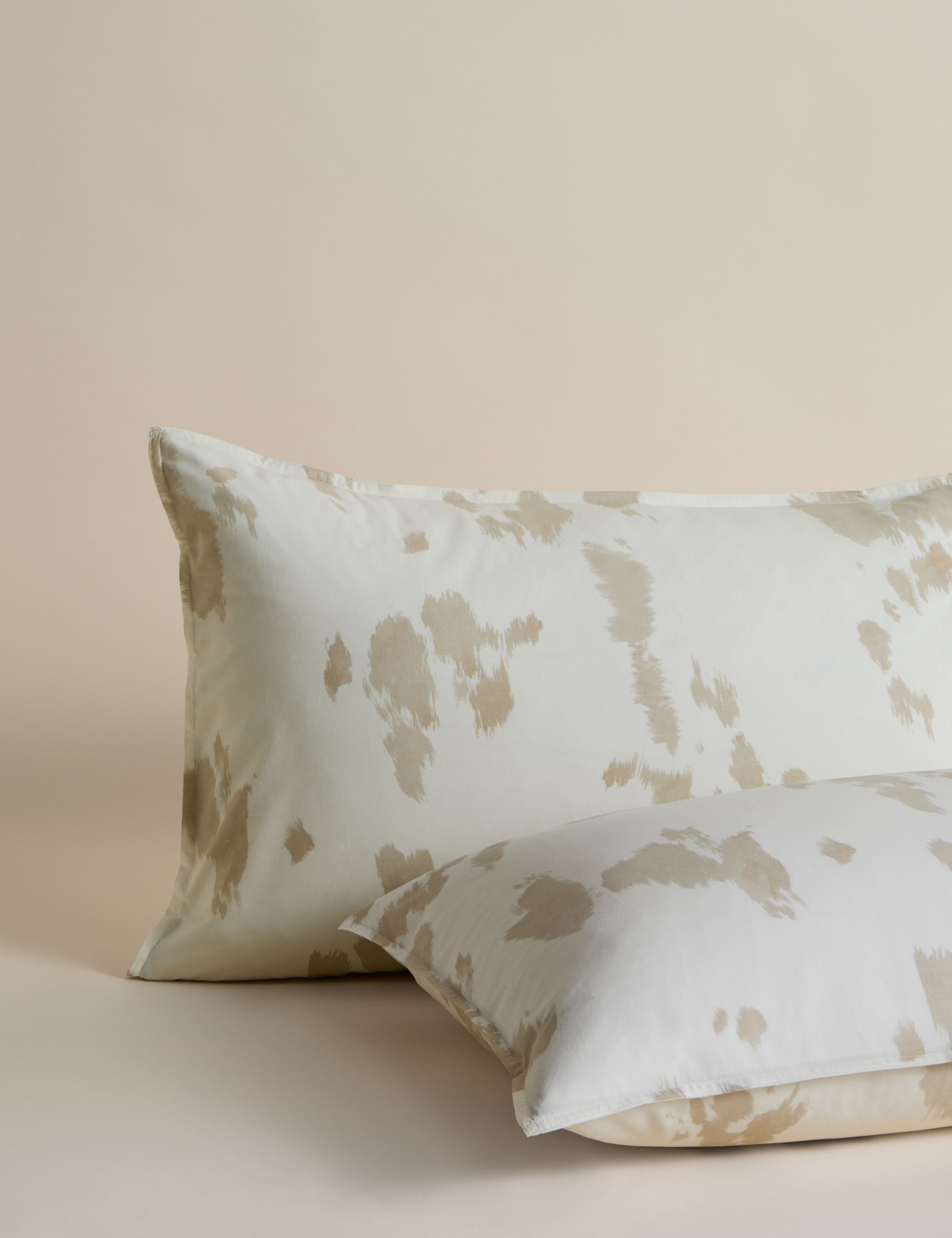 Cotton rich cow print bedding set - British product