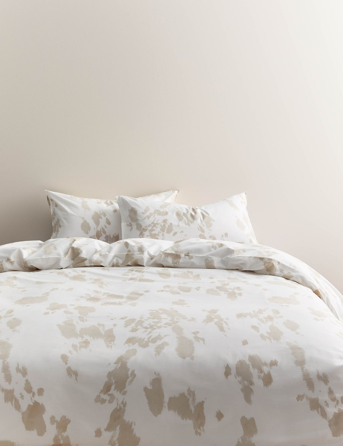 Cotton rich cow print bedding set - British product
