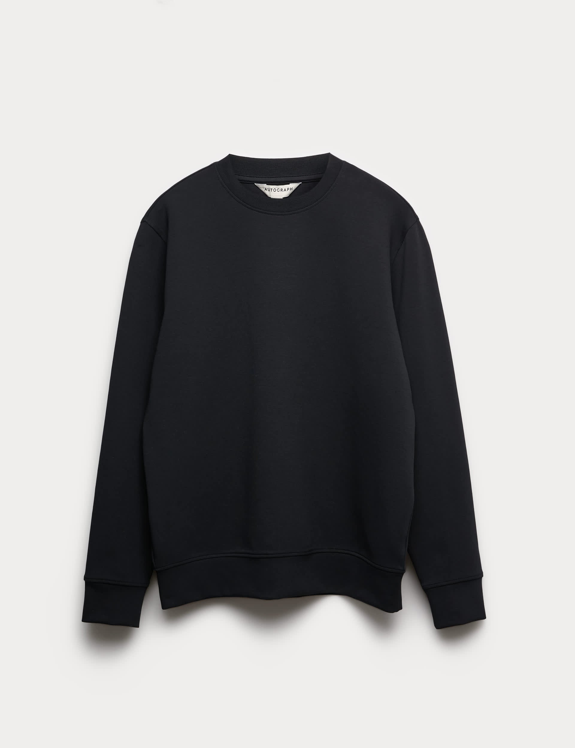 Autograph cotton rich crew neck sweatshirt - British product