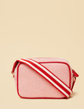 Joules cotton rich cross body bag checked pattern, UK version