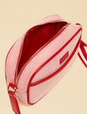 Joules cotton rich cross body bag checked pattern, UK version