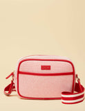 Joules cotton rich cross body bag checked pattern, UK version