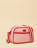 Joules cotton rich cross body bag checked pattern, UK version