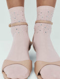 M&S ankle socks crystal embellished cotton rich, imported from the UK