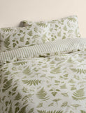 Cotton rich fern bedding set, UK version