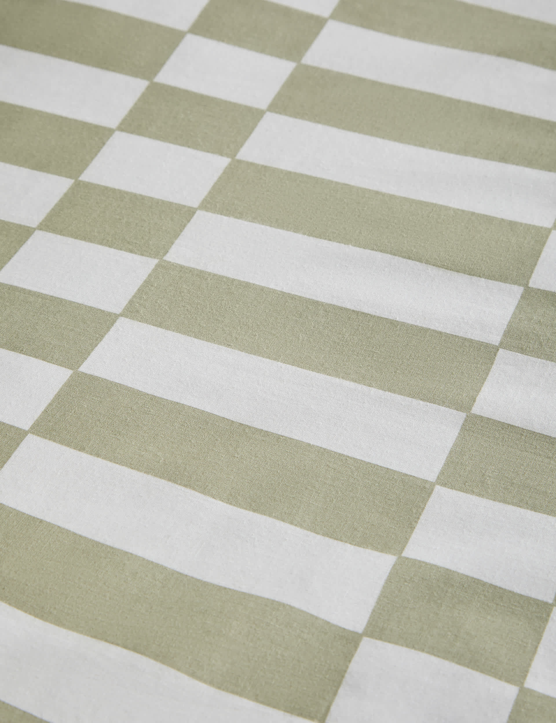 Cotton rich geometric bedding set double-sided print - British product