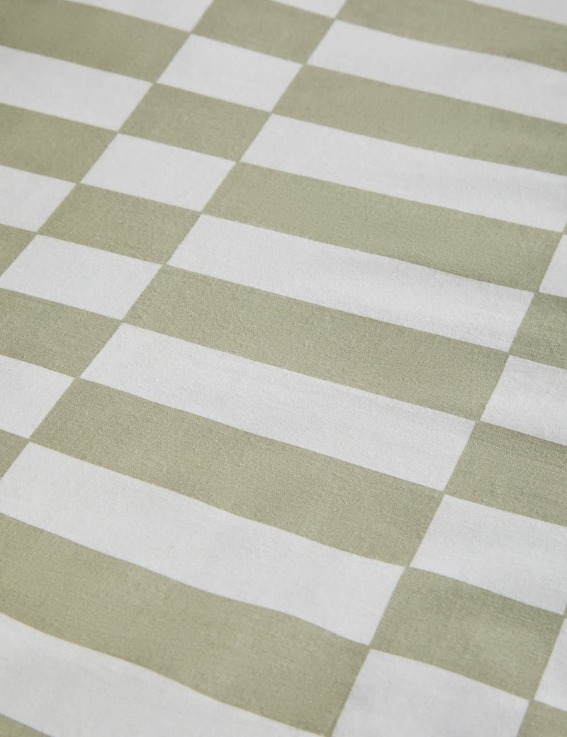 Cotton rich geometric bedding set double-sided print - British product