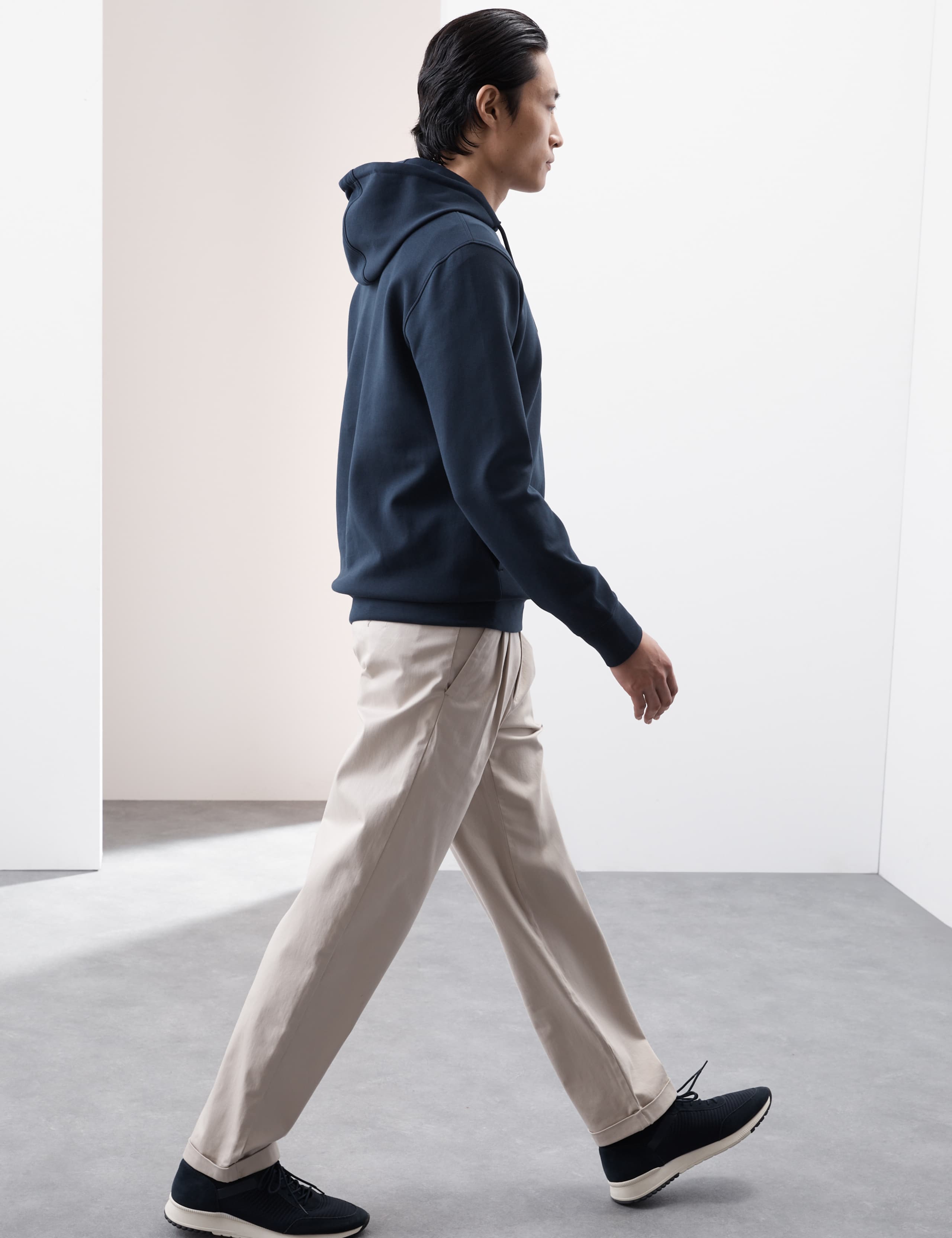 Autograph Cotton Rich Hoodie Regular Fit - British product