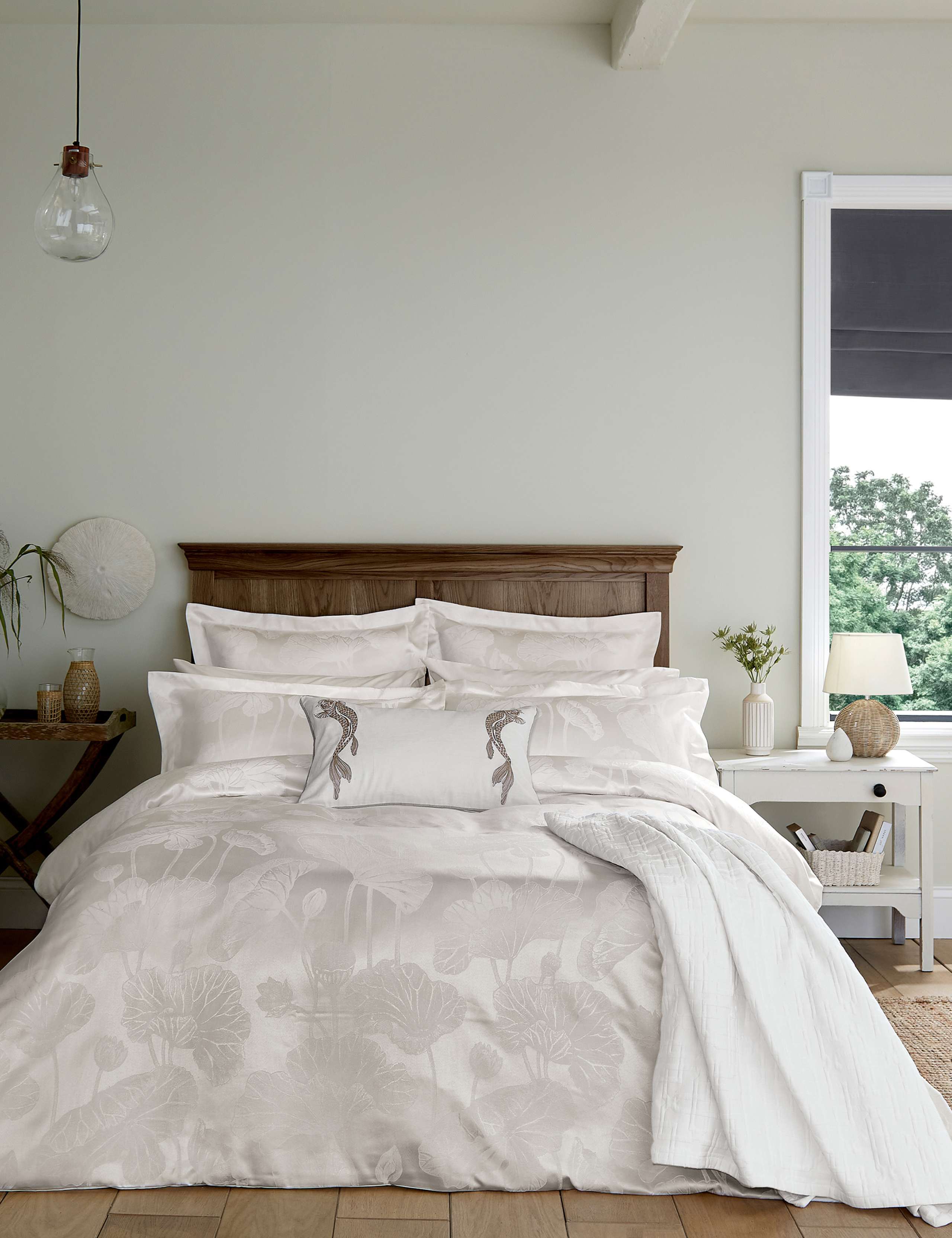 Cotton Rich Lotus Leaf Duvet Cover - British product