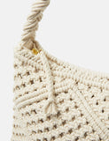Accessorize macramé shoulder bag cotton rich - British product