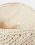 Accessorize macramé shoulder bag cotton rich - British product