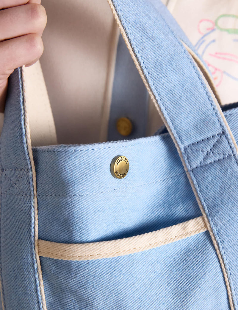 Joules mini cross body tote bag cotton rich - British product