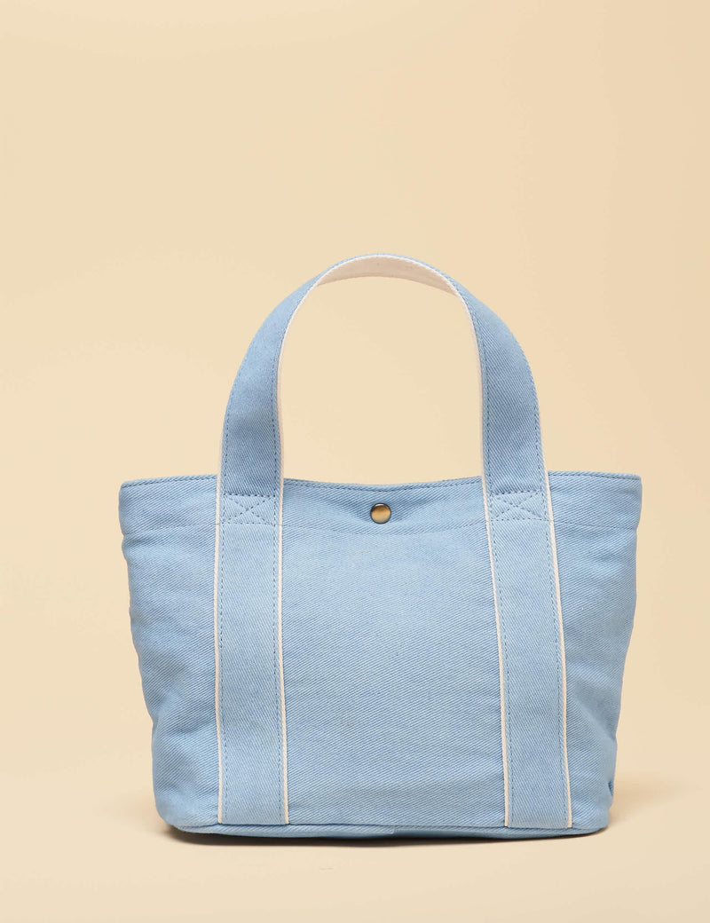 Joules mini cross body tote bag cotton rich - British product