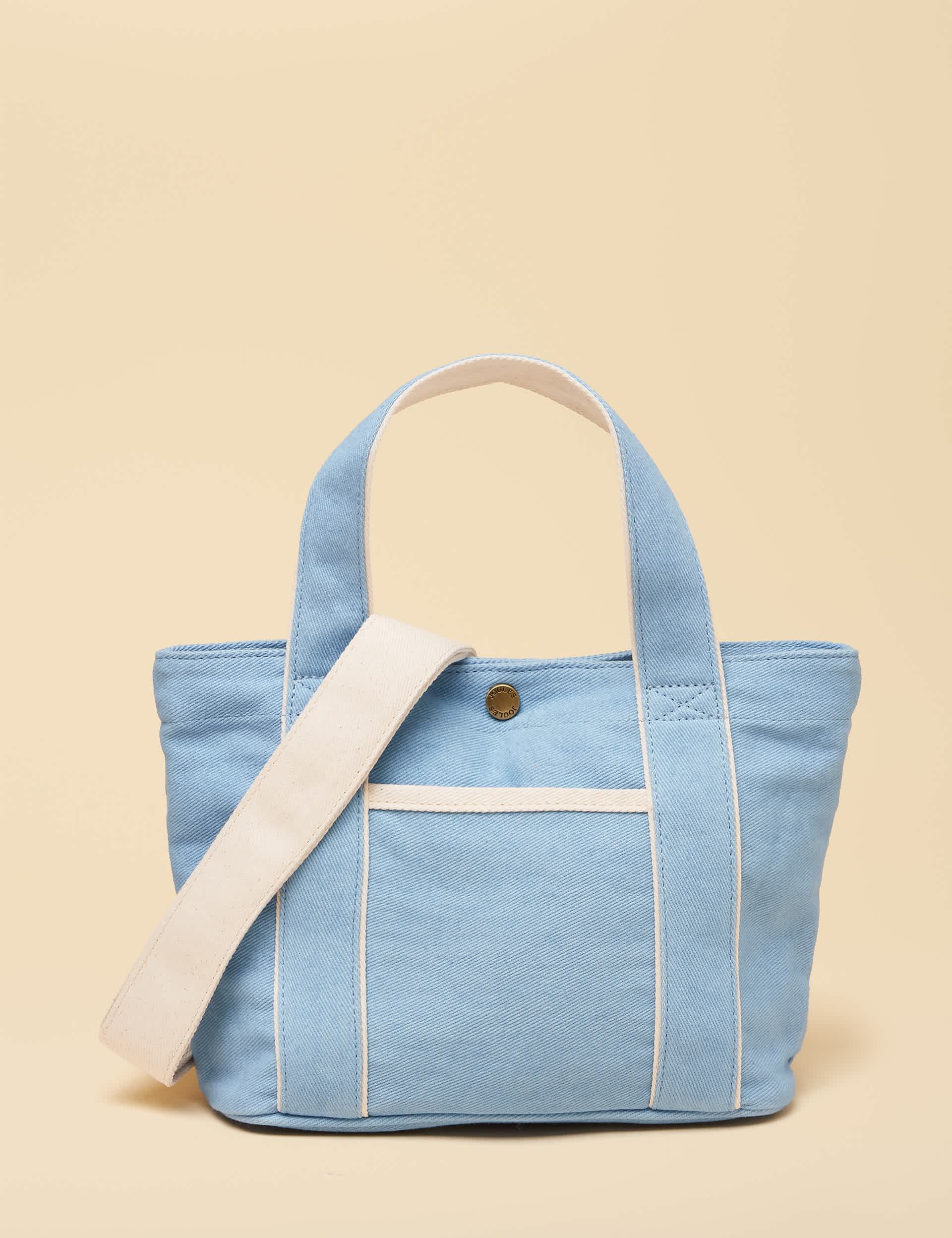 Joules mini cross body tote bag cotton rich - British product