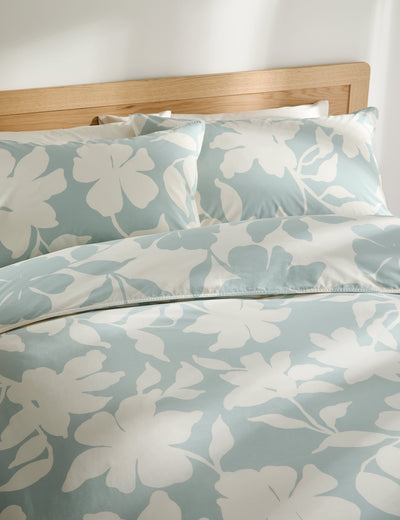 M&S Baumwollreich Silhouette Blumen Bettwäsche-Set – Jetzt online bei McGrocer kaufen