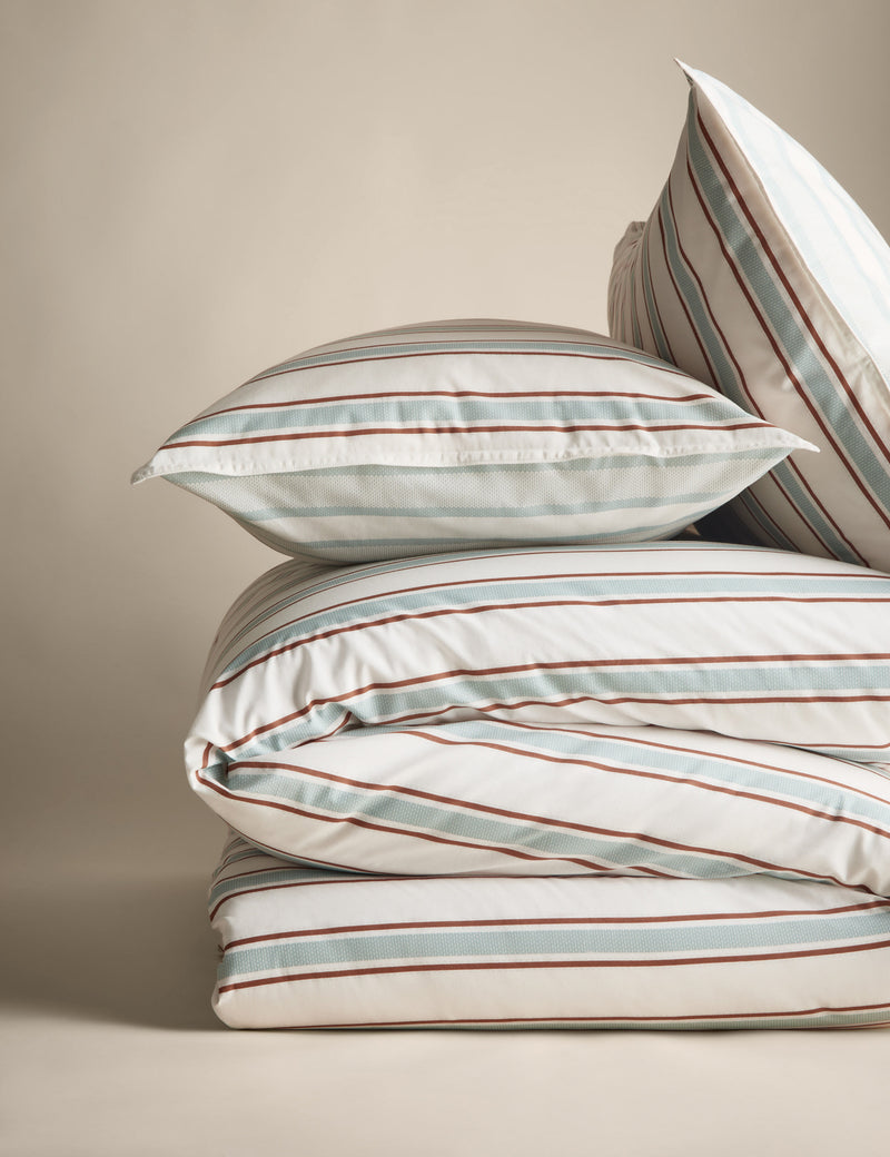 Single striped bedding set - British product