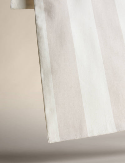 M&S Cotton Rich Striped Fabric Table Runner- Buy online at McGrocer