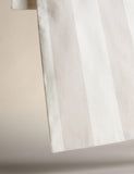 Cotton rich striped table runner - British product