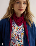 Seasalt cotton rich triangle scarf - UK version