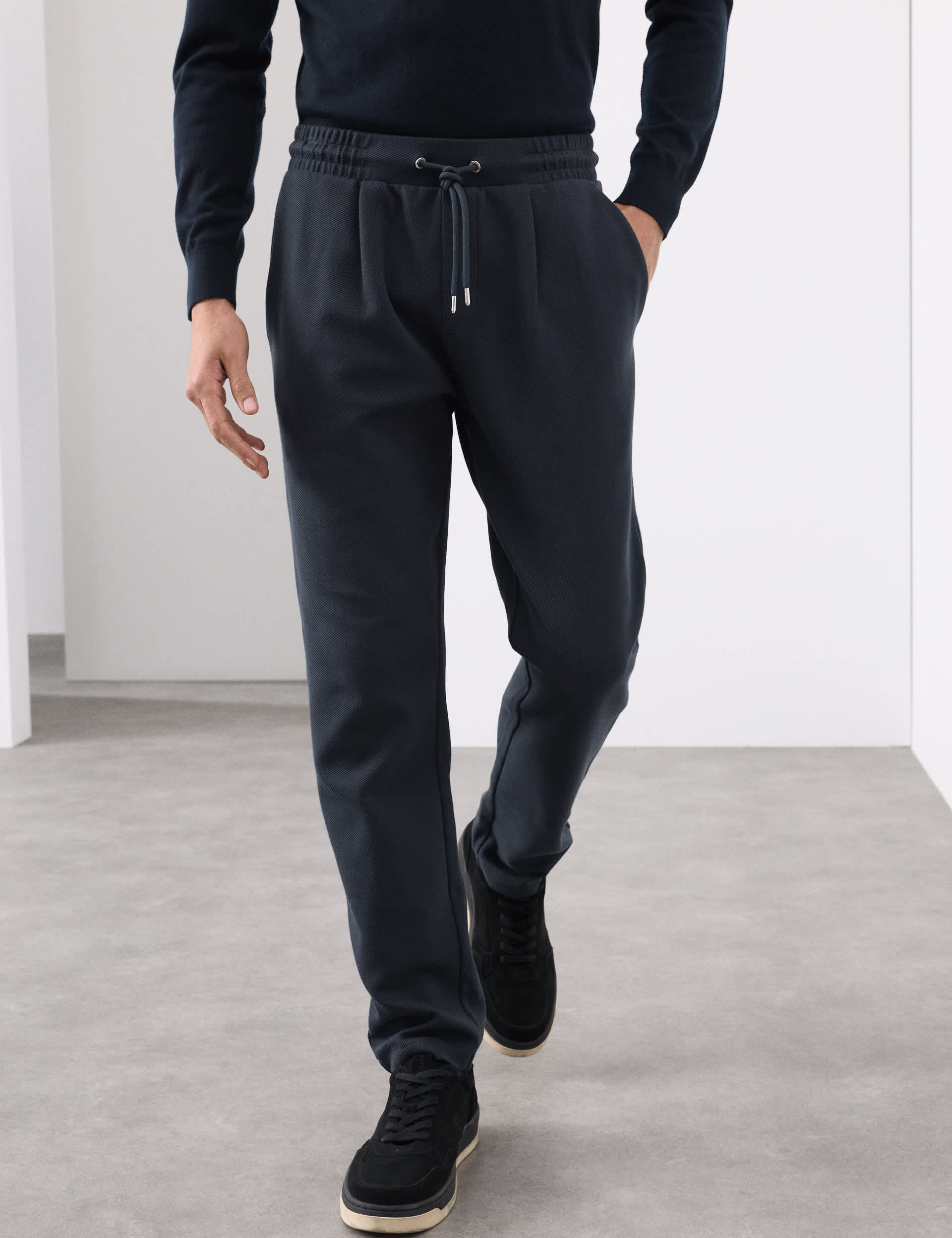 Autograph Cotton Rich Twill Joggers - British product