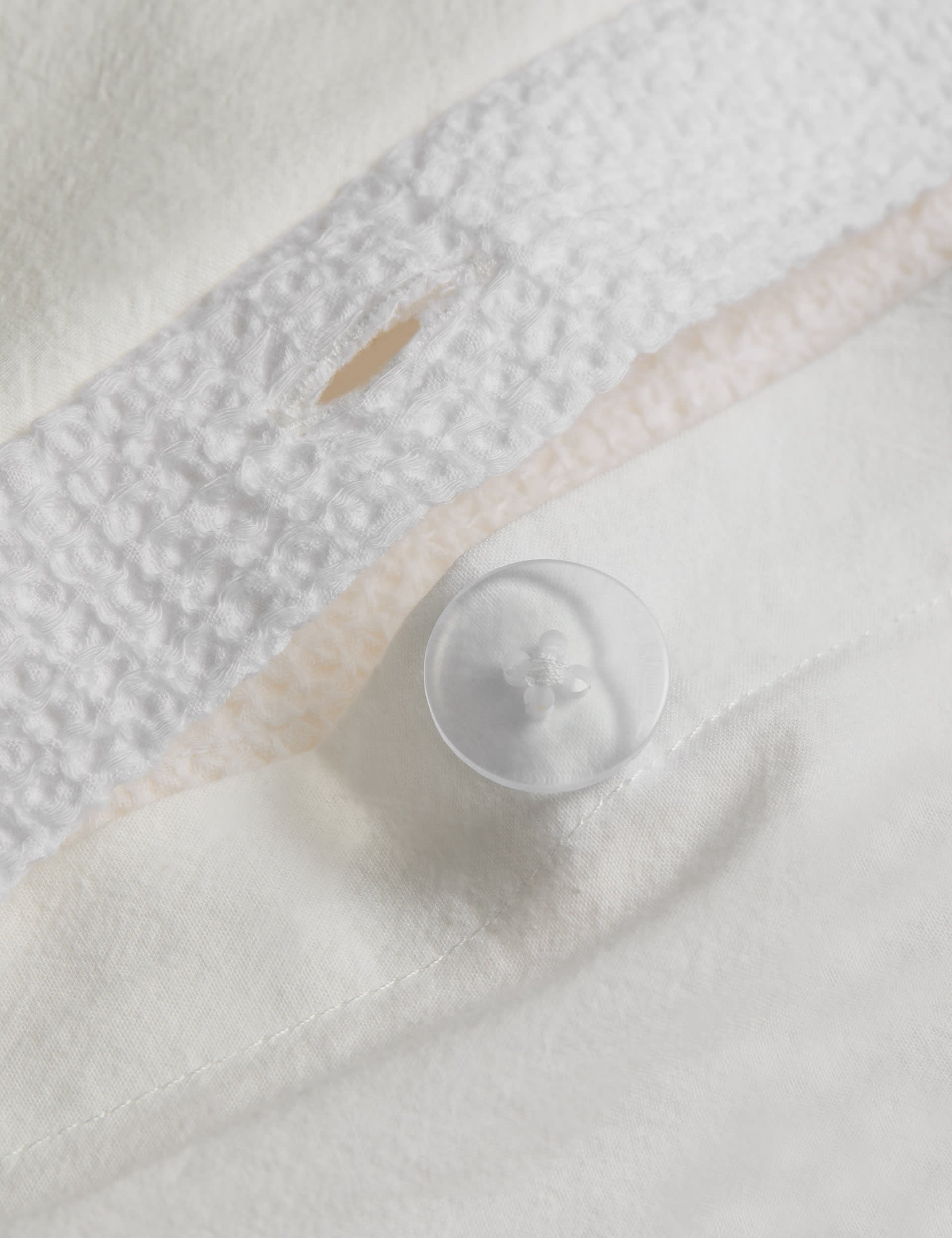 Cotton rich waffle bedding set - British product