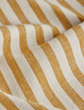 Cotton linen striped tablecloth 230x140cm - British product
