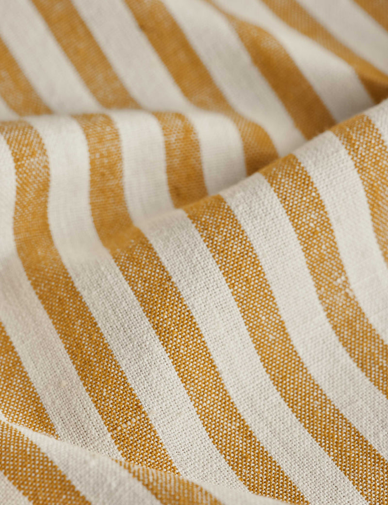 Cotton linen striped tablecloth 230x140cm - British product