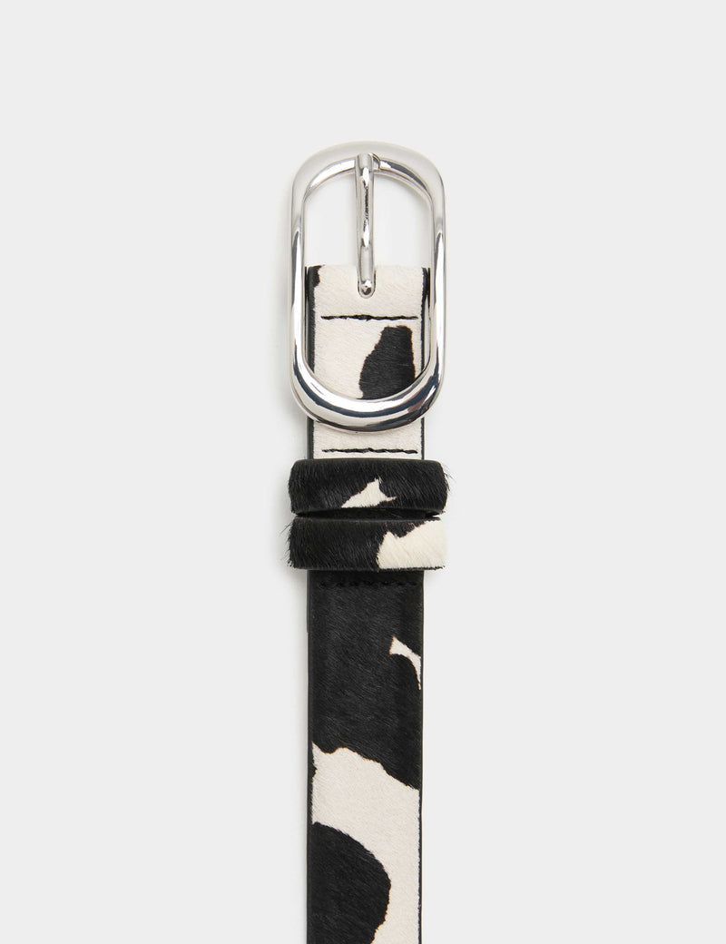 M&S cow print waist belt 30mm, UK version