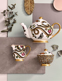 Creatures of Curiosity snake teapot, fine china, UK version