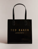 Ted Baker Crinion patent small tote bag (British brand)
