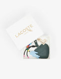 Lacoste small heart L charms keyring (British brand)