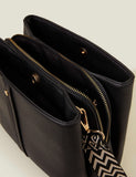 Accessorize cross body bag with zipped compartment (British brand)