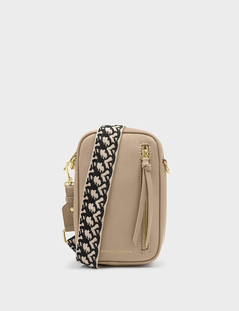 Katie Loxton cross body bag with zip fastening and tassel (British brand)