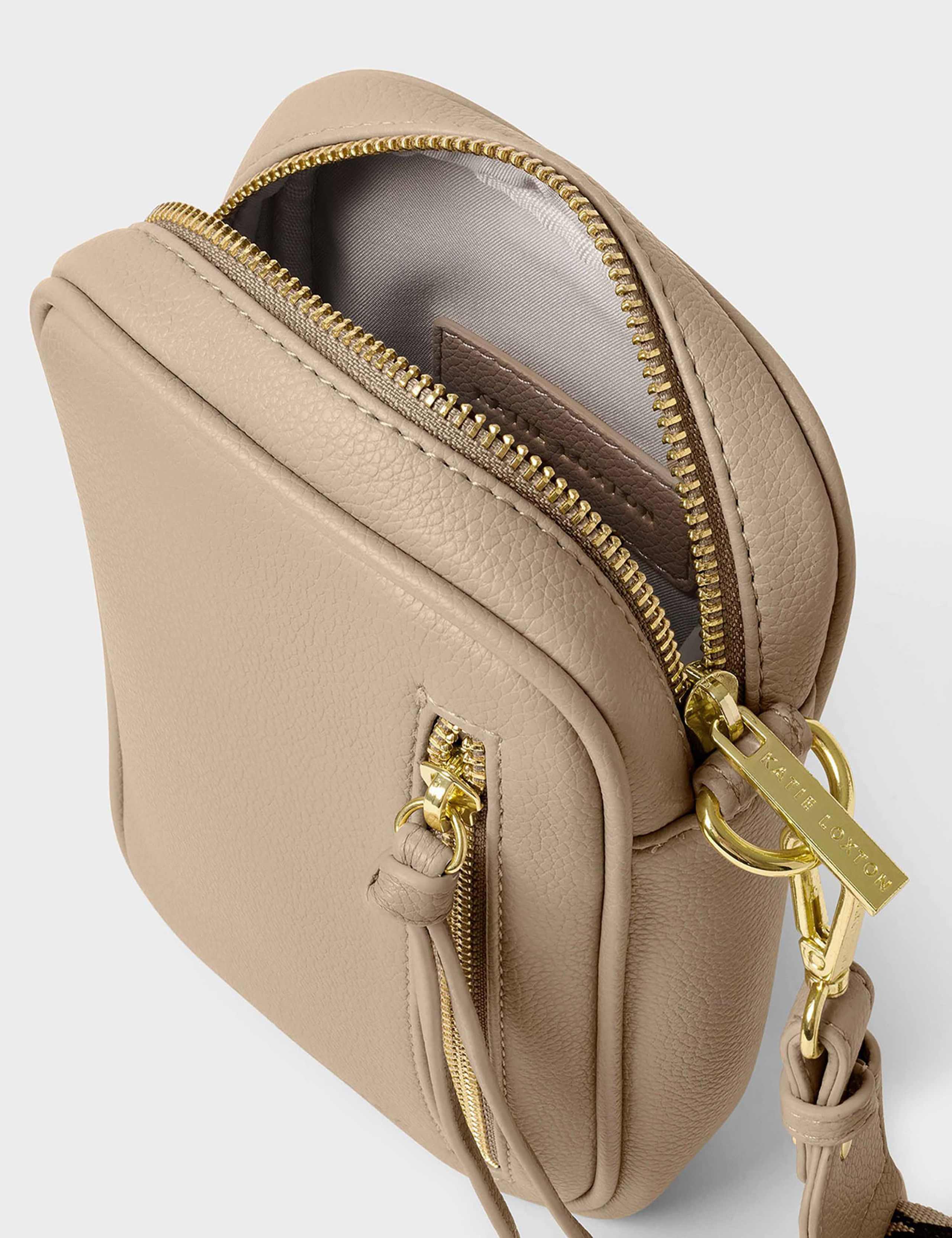 Katie Loxton cross body bag with zip fastening and tassel (British brand)