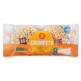 Crumpets 6 pack 330g vegetarian breakfast (British brand)