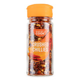 Crushed chillies for cooking, imported from the UK
