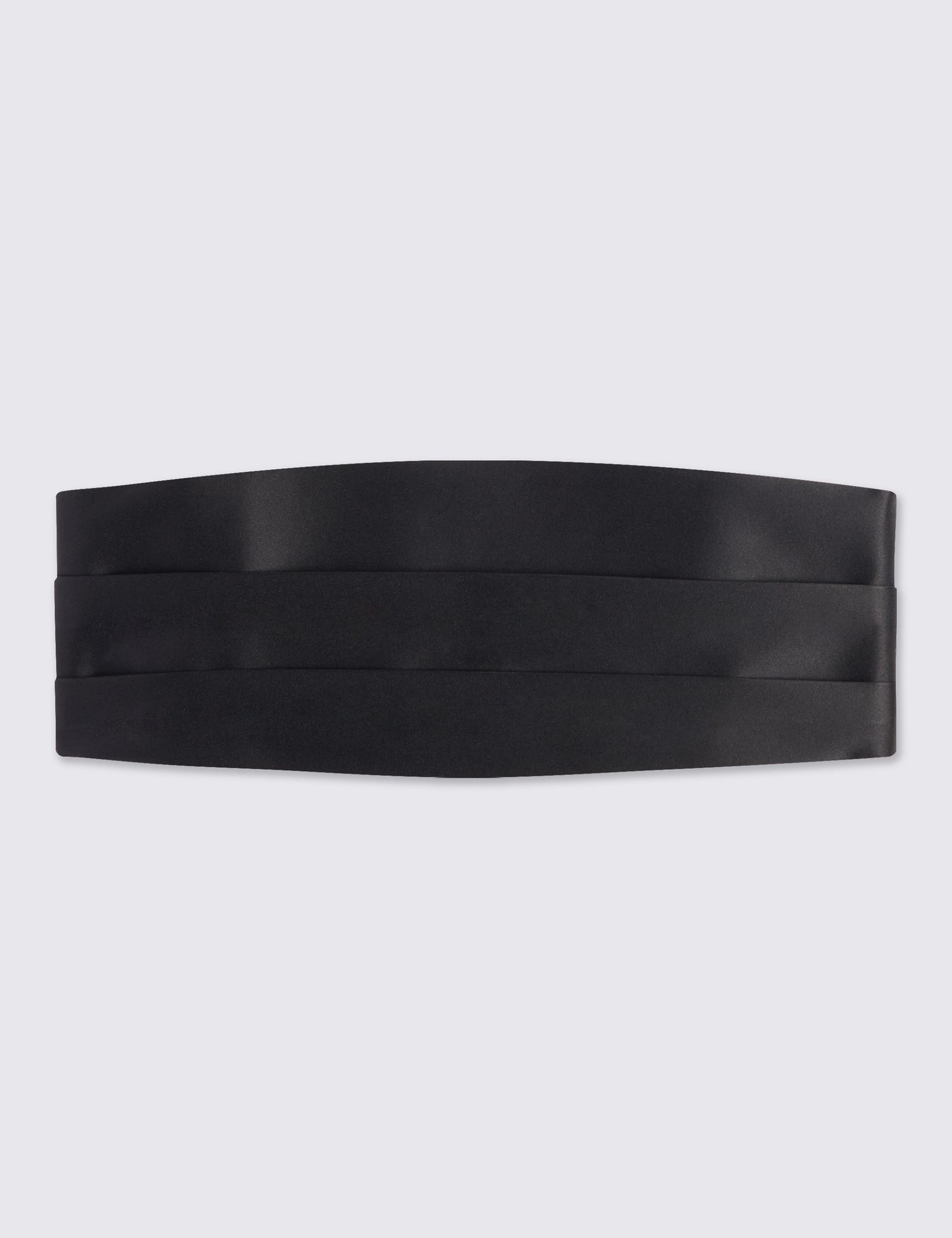 Moss pleated cummerbund formal accessory - British product