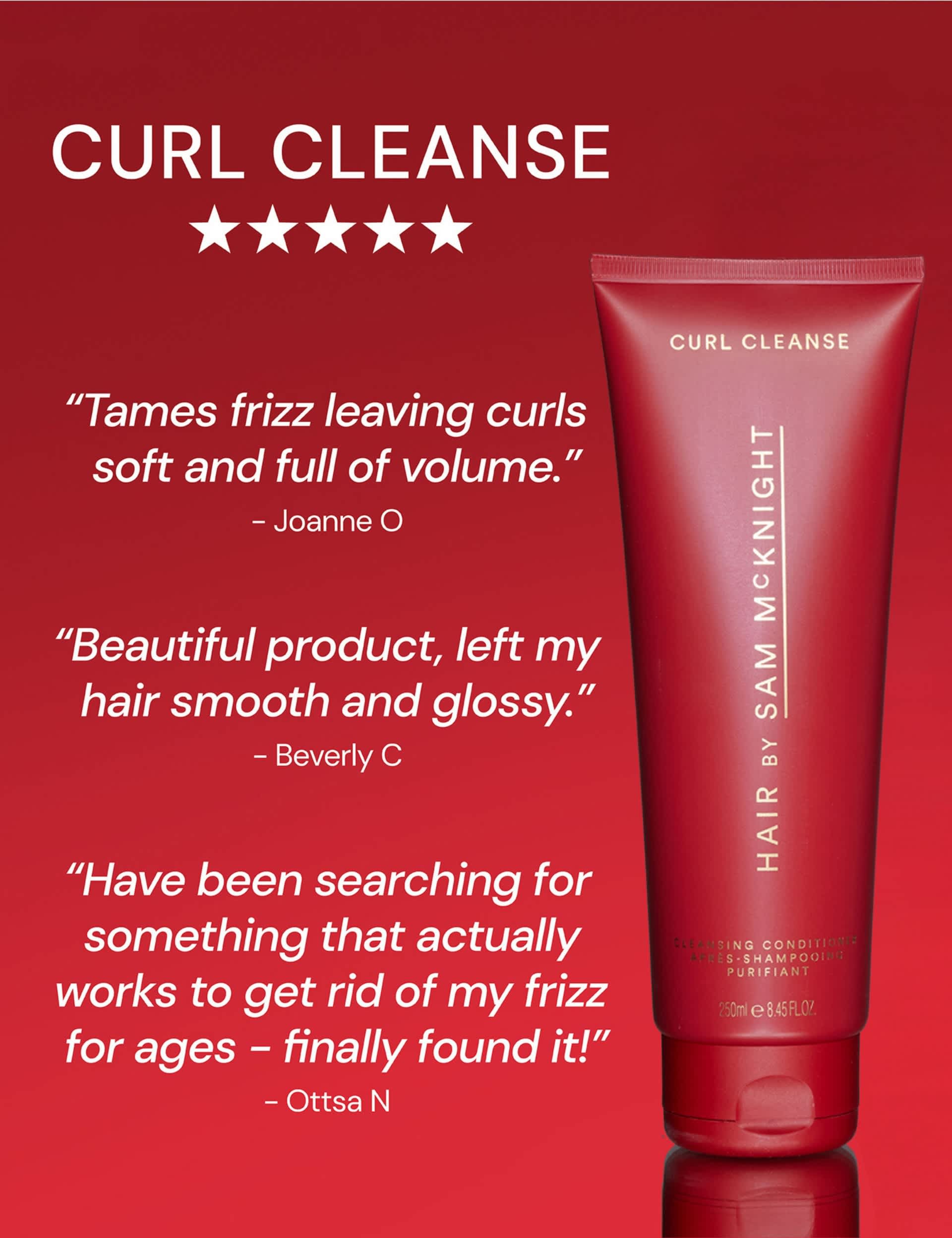 Hair by Sam McKnight curl cleansing conditioner 250ml - British product