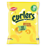 Snackrite Curls 12 Pack, imported from the UK