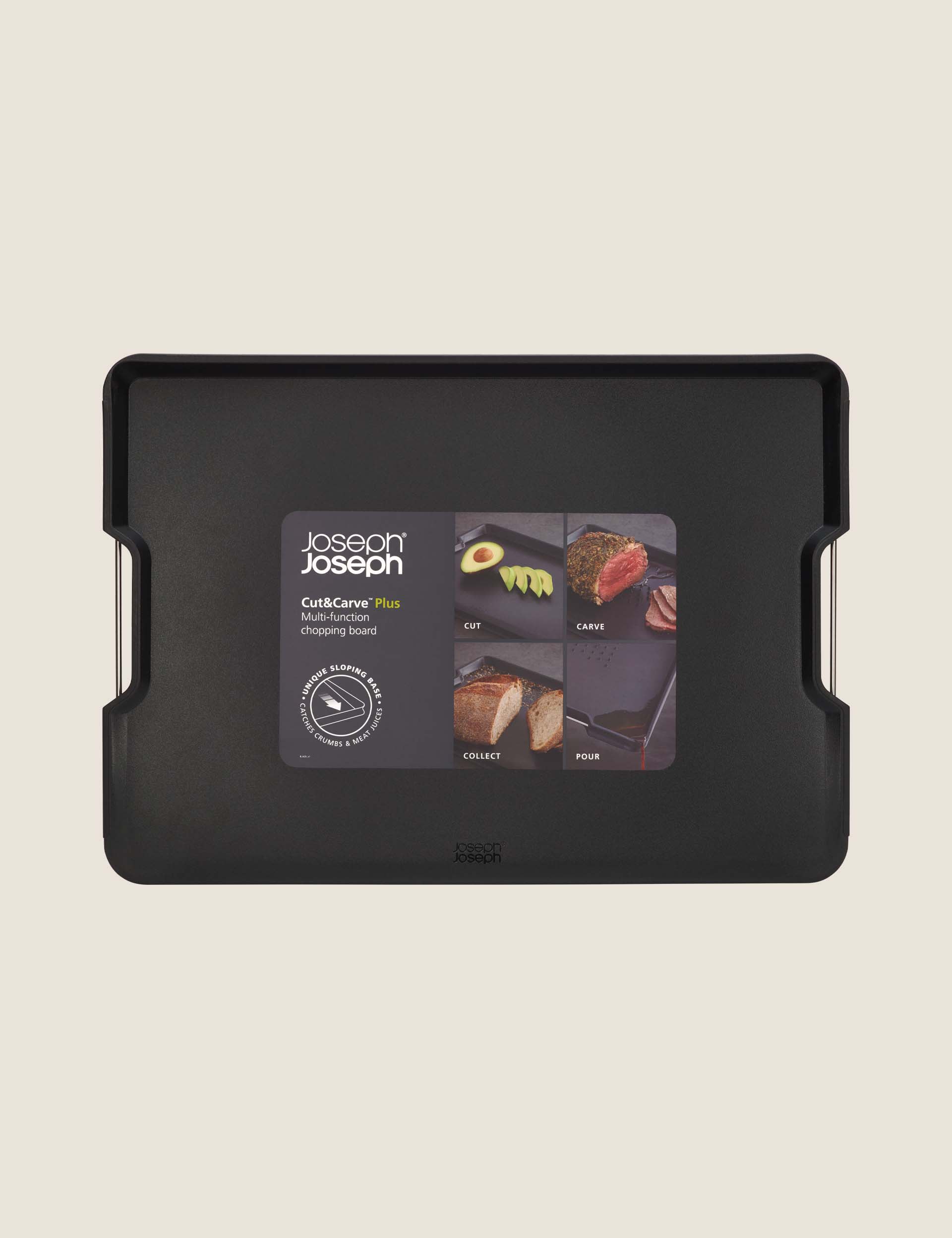 Joseph Joseph Cut & Carve Plus XL chopping board - British product