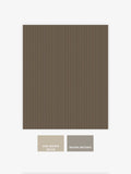 Soft Grey Ticking Stripe wallpaper sample A4 (British brand)