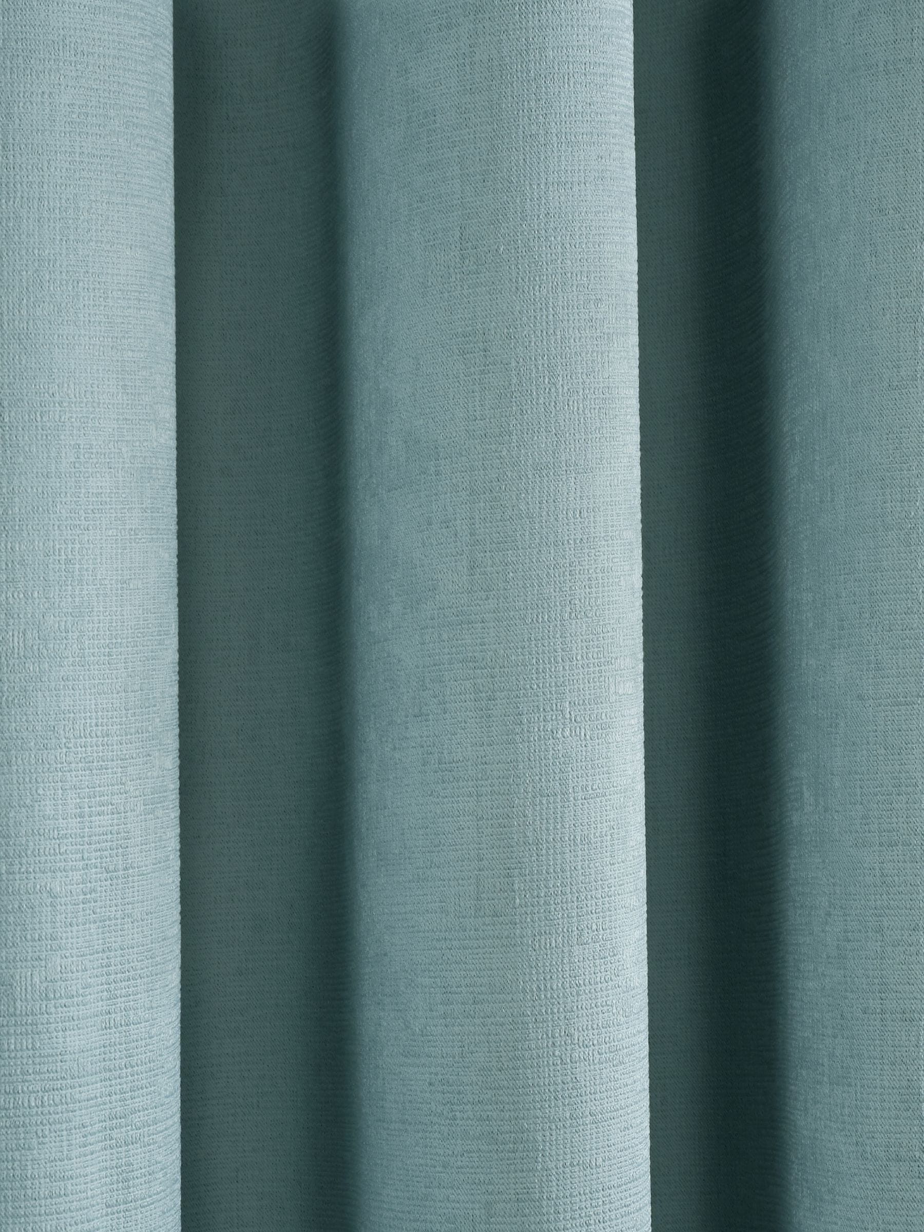 Fusion blue strata dimout curtains 229x183cm, UK version