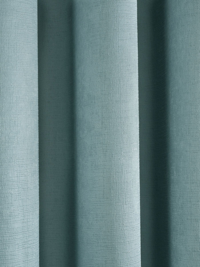 Fusion blue strata dimout curtains 229x183cm, UK version