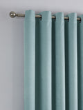 Fusion blue strata dimout curtains 229x183cm, UK version