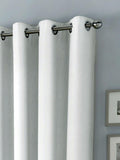 Fusion White Sorbonne Light Filtering Eyelet Curtains